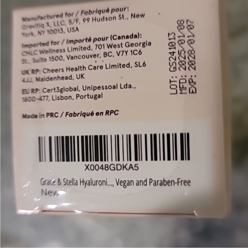 Grace & Stella Hyaluronic Acid Hydrating Serum 50ml NEW/Sealed - Picture 9 of 10